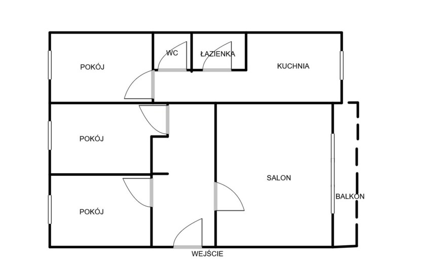 Mieszkanie Sprzedaż - Kielce province, Kielce m., Kielce, Na Stoku
