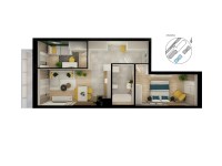 Mieszkanie Sprzedaż - Kielce province, Kielce m., Kielce, KSM