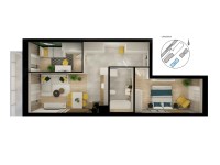 Mieszkanie Sprzedaż - Kielce province, Kielce m., Kielce, KSM