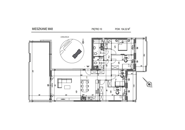 Mieszkanie Sprzedaż - Kielce province, Kielce m., Kielce, KSM