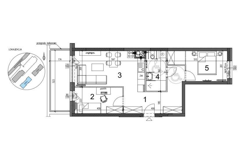 Mieszkanie Sprzedaż - Kielce province, Kielce m., Kielce, KSM