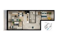 Mieszkanie Sprzedaż - Kielce province, Kielce m., Kielce, KSM