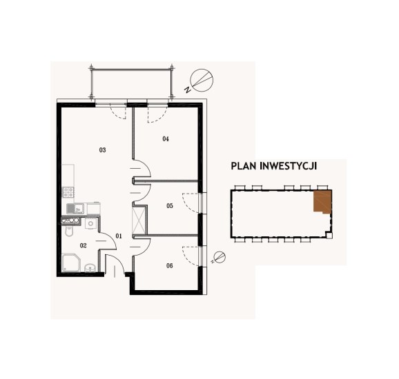 Mieszkanie Sprzedaż - Kielce province, jędrzejowski, Jędrzejów