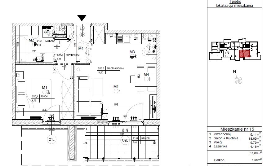 Mieszkanie Sprzedaż - Kielce province, Kielce m., Kielce, Baranówek