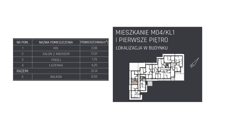 Mieszkanie Sprzedaż - Kielce province, jędrzejowski, Jędrzejów