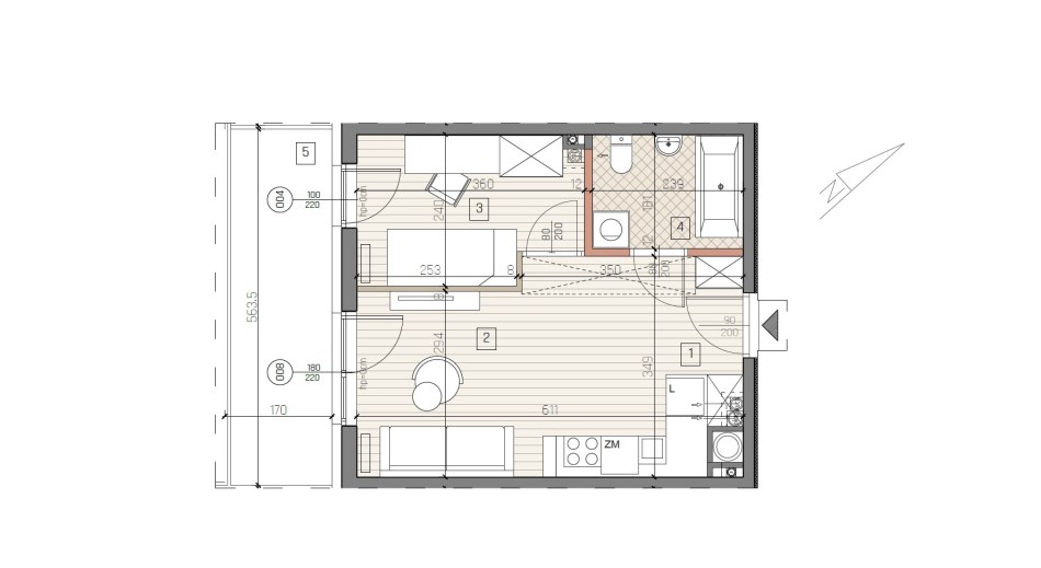 Mieszkanie Sprzedaż - Kielce province, jędrzejowski, Jędrzejów