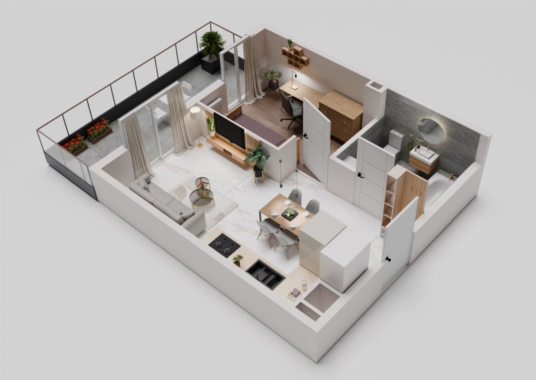 Mieszkanie Sprzedaż - Kielce province, jędrzejowski, Jędrzejów