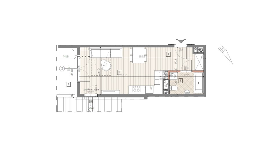 Mieszkanie Sprzedaż - Kielce province, jędrzejowski, Jędrzejów