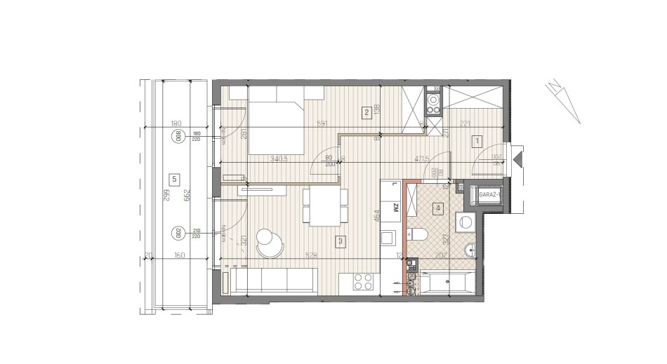 Mieszkanie Sprzedaż - Kielce province, jędrzejowski, Jędrzejów
