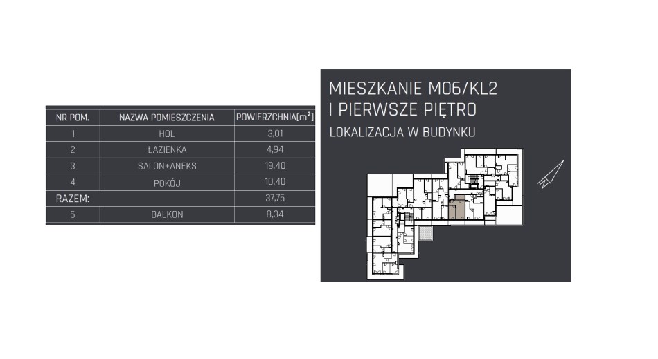 Mieszkanie Sprzedaż - Kielce province, jędrzejowski, Jędrzejów
