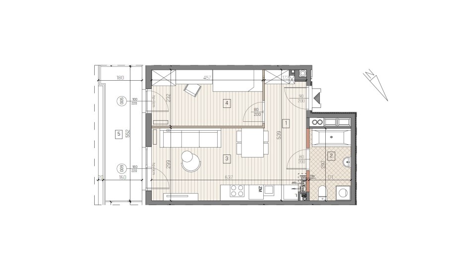 Mieszkanie Sprzedaż - Kielce province, jędrzejowski, Jędrzejów