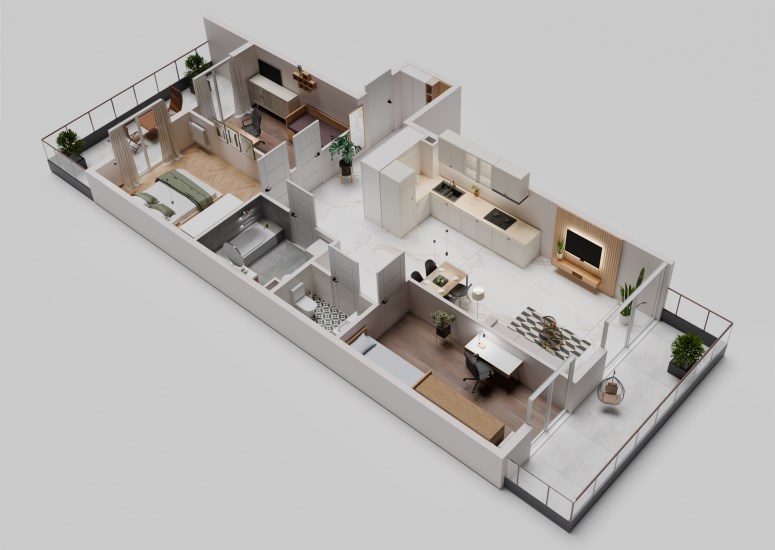 Mieszkanie Sprzedaż - Kielce province, jędrzejowski, Jędrzejów