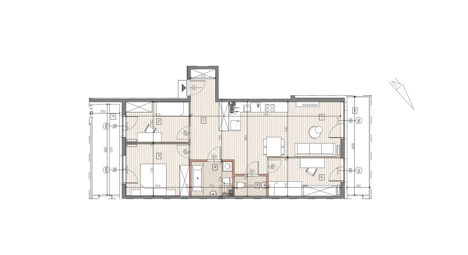 Mieszkanie Sprzedaż - Kielce province, jędrzejowski, Jędrzejów