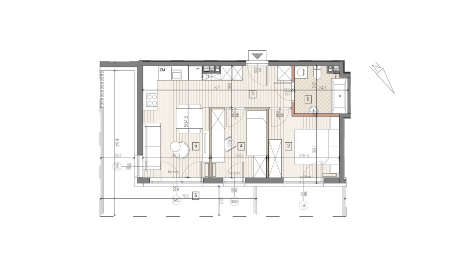 Mieszkanie Sprzedaż - Kielce province, jędrzejowski, Jędrzejów