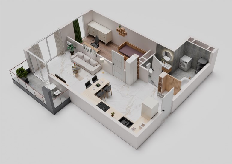 Mieszkanie Sprzedaż - Kielce province, jędrzejowski, Jędrzejów