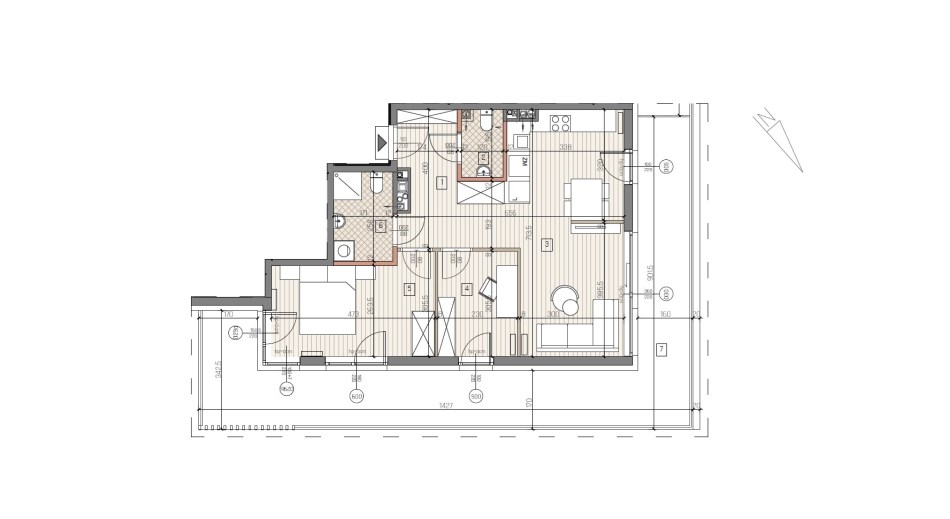 Mieszkanie Sprzedaż - Kielce province, jędrzejowski, Jędrzejów