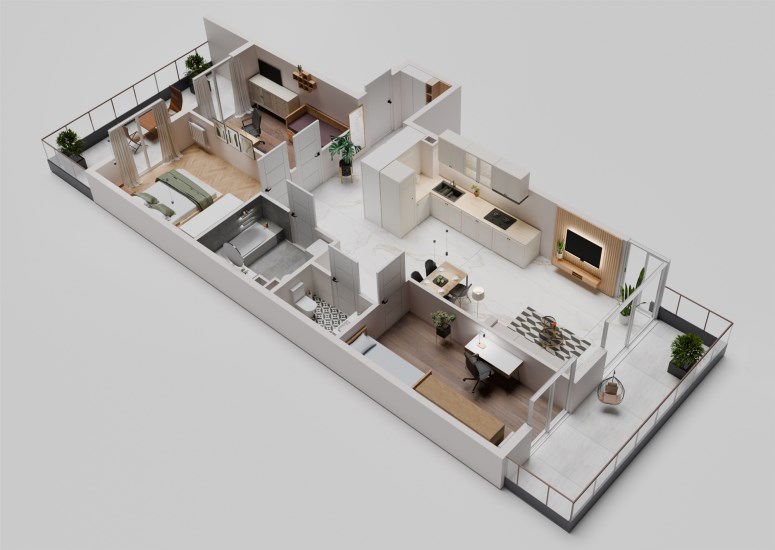 Mieszkanie Sprzedaż - Kielce province, jędrzejowski, Jędrzejów