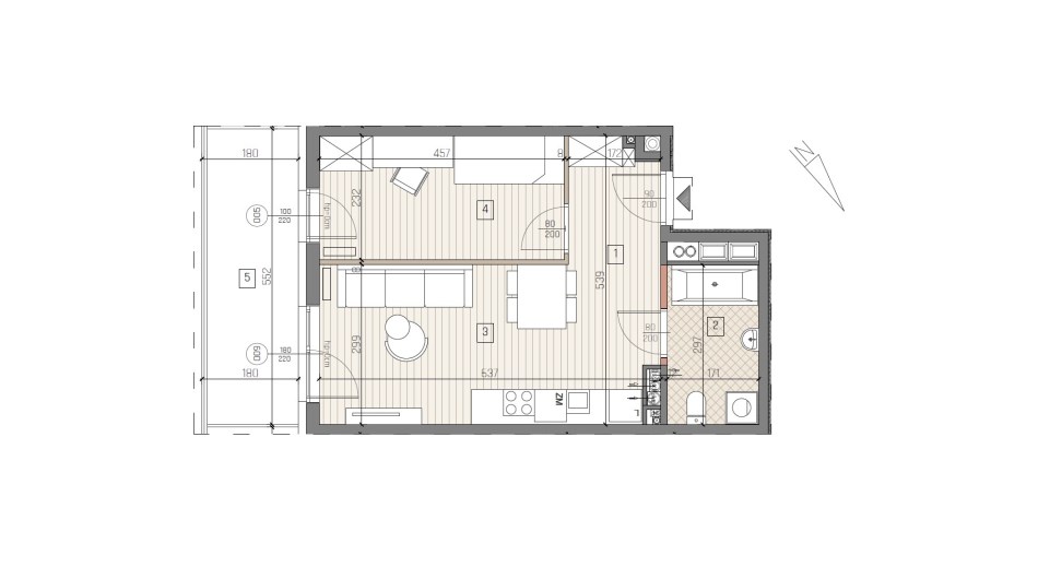Mieszkanie Sprzedaż - Kielce province, jędrzejowski, Jędrzejów