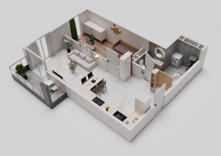 Mieszkanie Sprzedaż - Kielce province, jędrzejowski, Jędrzejów