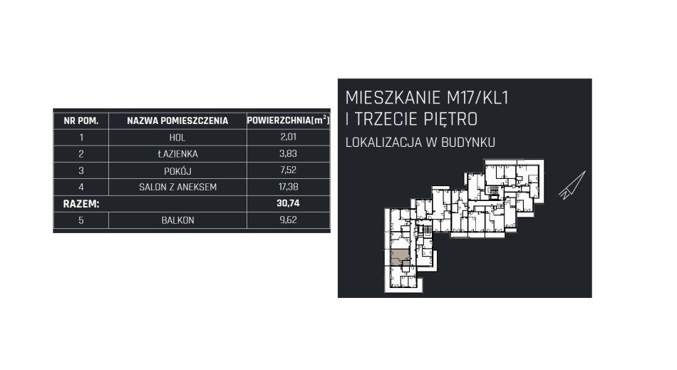Mieszkanie Sprzedaż - Kielce province, jędrzejowski, Jędrzejów