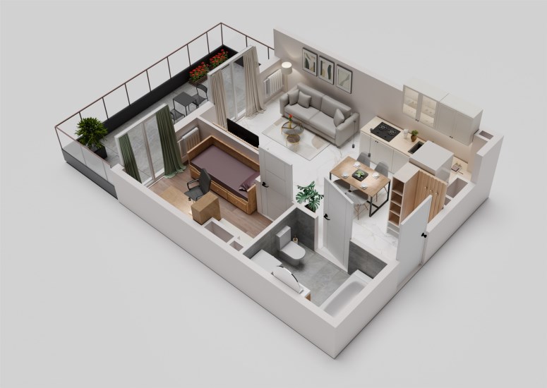 Mieszkanie Sprzedaż - Kielce province, jędrzejowski, Jędrzejów