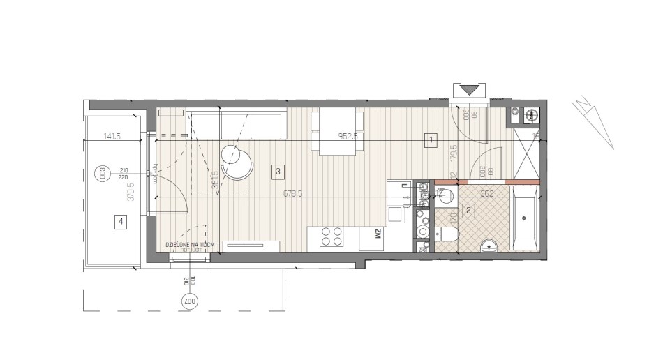 Mieszkanie Sprzedaż - Kielce province, jędrzejowski, Jędrzejów