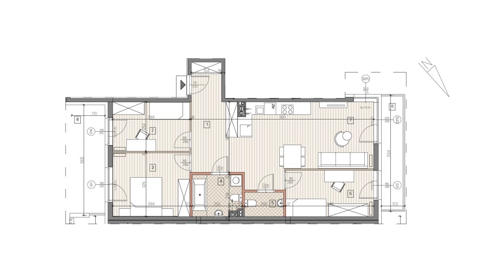 Mieszkanie Sprzedaż - Kielce province, jędrzejowski, Jędrzejów