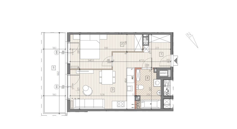 Mieszkanie Sprzedaż - Kielce province, jędrzejowski, Jędrzejów