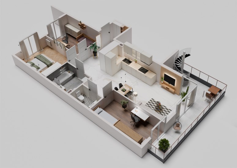 Mieszkanie Sprzedaż - Kielce province, jędrzejowski, Jędrzejów