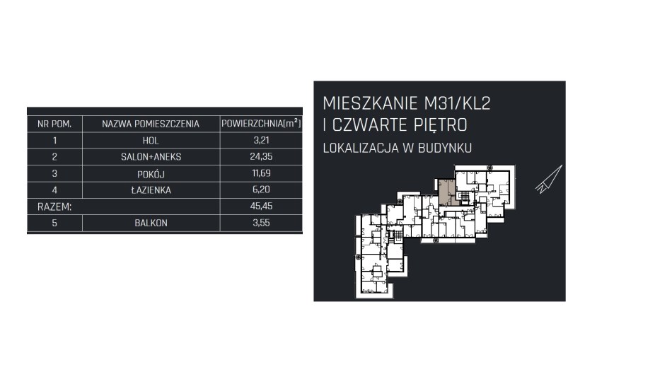 Mieszkanie Sprzedaż - Kielce province, jędrzejowski, Jędrzejów