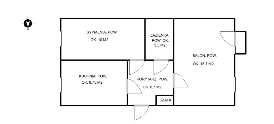 Mieszkanie Sprzedaż - Kielce province, Kielce m., Kielce, os. Jagiellońskie
