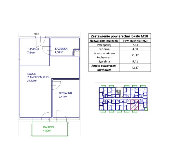 Mieszkanie Sprzedaż - Kielce province, jędrzejowski, Jędrzejów
