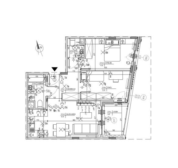 Mieszkanie Sprzedaż - Kielce province, Kielce m., Kielce, Szydłówek