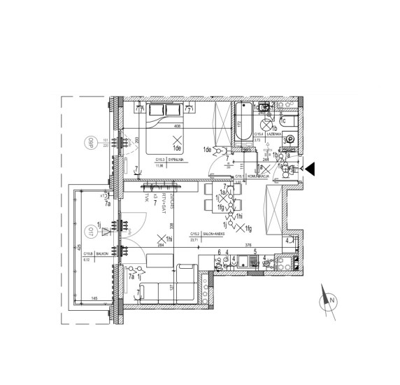 Mieszkanie Sprzedaż - Kielce province, Kielce m., Kielce, Szydłówek