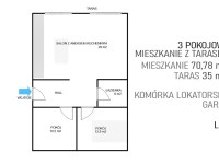 Mieszkanie Sprzedaż - Kielce province, Kielce m., Kielce, Na Stoku