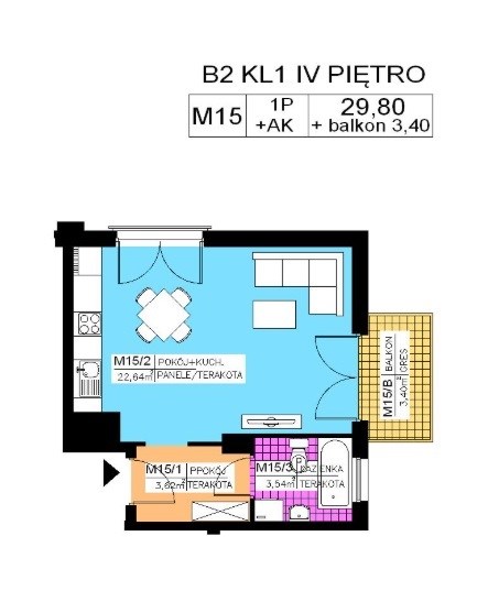 Mieszkanie Sprzedaż - Kielce province, Kielce m., Kielce, Na Stoku, Na Stoku