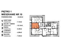 Mieszkanie Sprzedaż - Kielce province, Kielce m., Kielce, Czarnów